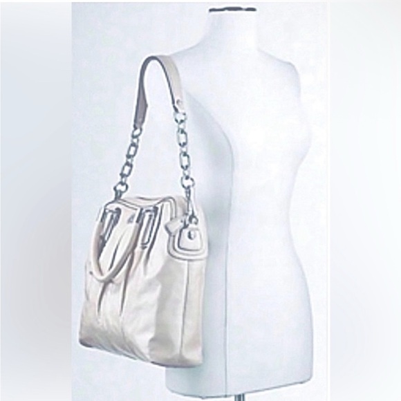 Coach Kristin Pleated F15339 Leather